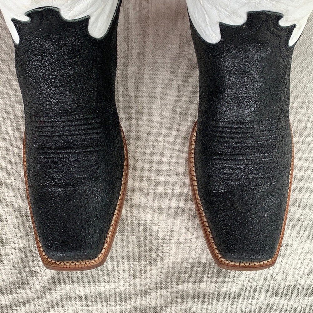 JUSTIN Vintage Collection Rare Rodeo Cowboy Boots - Picture 7 of 12